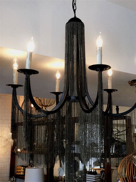 unique black chandeliers